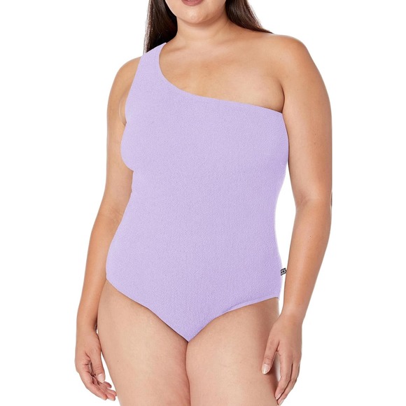 City Chic Other - City Chic Women's Izzy One Shoulder One Piece Swimsuit Sz M * Wom1114